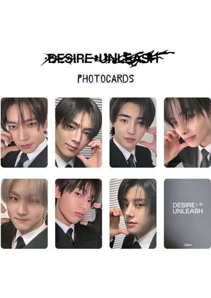 Enhypen '' Desıre : Unleash '' Photocards Set Pob 1