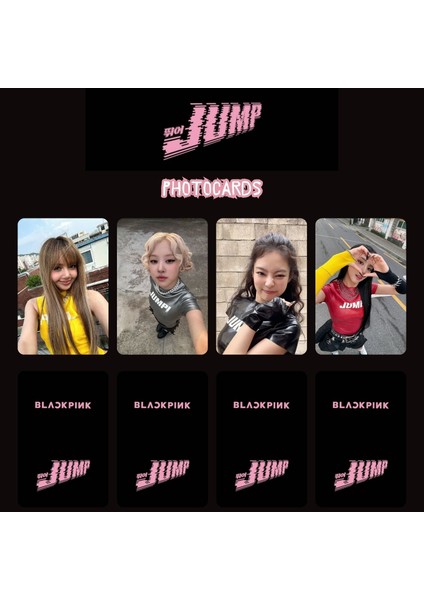 Blackpınk '' Jump '' Photocards Set