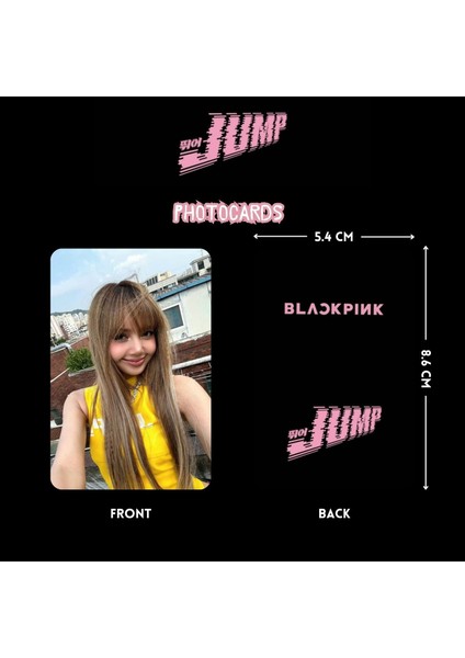 Blackpınk '' Jump '' Photocards Set fiyatları