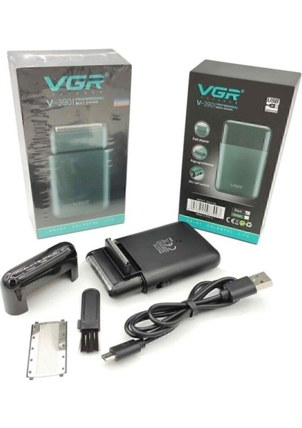 Şarjlı Çok li Islak ve Kuru Tıraş Makinesi V-390