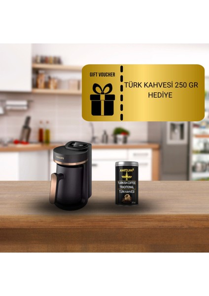 4 Kişilik Türk Kahvesi Makinesi, Közde Pişirme, Siyah Renk fiyatları