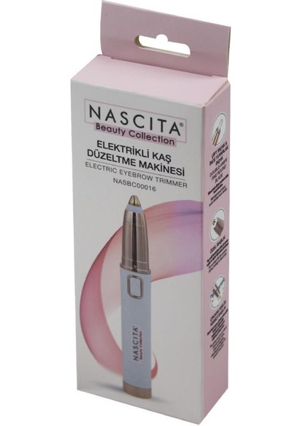 Pembe Elektrikli Kaş Düzeltme Cihazı Hassas ve fiyatları