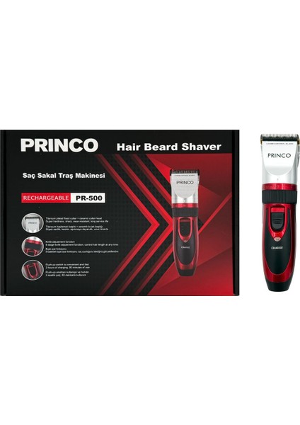 Kırmızı Şarjlı Çok Fonksiyonlu Kıl Temizleme Cihazı Yedek Bataryalı fırsatları