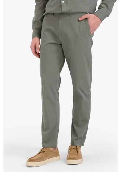 Regular Fit Normal Kesim Düz Paça Chino Pantolon D7349AX25AU