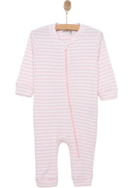 Yenidoğan Kız Patiksiz Tulum Kız Bebek