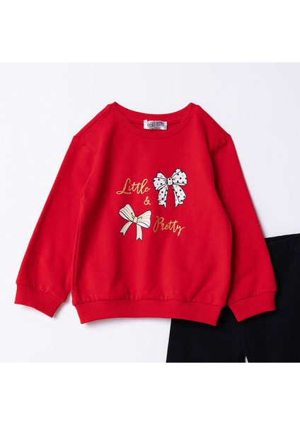 Motto Girl Sweatshirt - Tayt modelleri