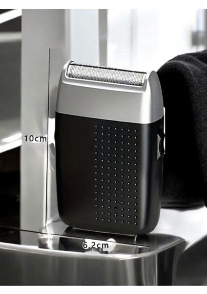 Taşınabilir Kablosuz Mini Tıraş Makinesi Siyah Her Yerde Kullanım fırsatları