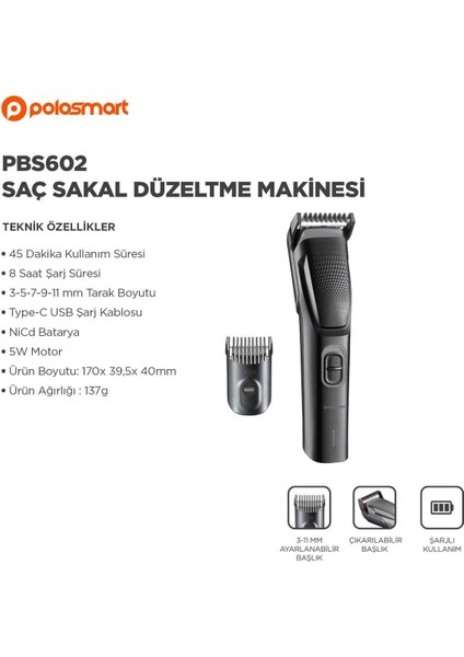 Pratik ve Siyah Çok Fonksiyonlu Saç ve Sakal Kesme Cihazı indirimleri