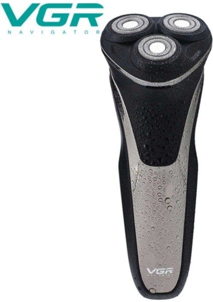 3 Kafalı USB Şarjlı Yıkanabilir Sakal ve Tıraş Makinesi LCD Ekran Gri fiyatları