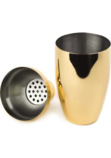 Çelik Kokteyl Shaker, 350 Cl, Şık ve Dayanıklı Gold Renkli fiyatları