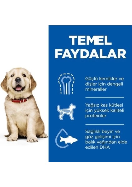 Hills Puppy Large Büyük Irk Yavru Köpek Maması 14.5 kg modelleri