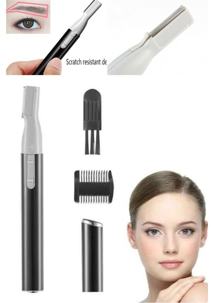 Kalem Şeklinde Burun ve Kaş Düzeltme Aleti Taşınabilir ve Çok Yönlü Kullanım