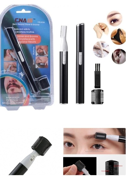 Kalem Şeklinde Burun ve Kaş Düzeltme Aleti Taşınabilir ve Çok Yönlü Kullanım indirimleri