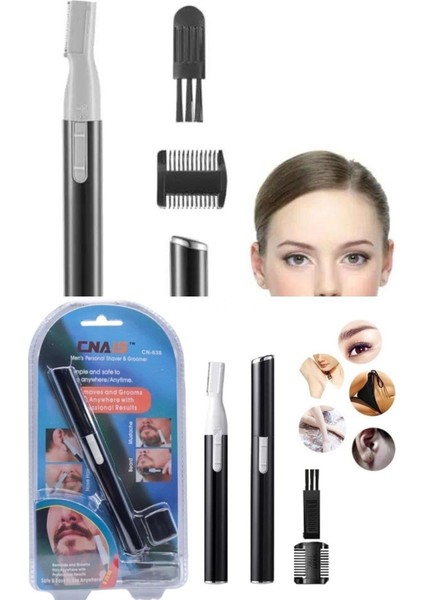 Kalem Şeklinde Burun ve Kaş Düzeltme Aleti Taşınabilir ve Çok Yönlü Kullanım