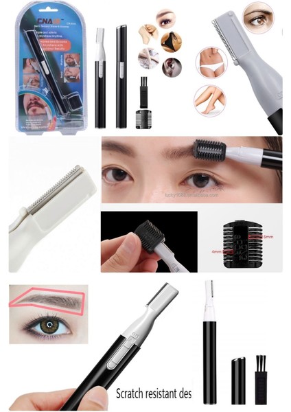 Kalem Şeklinde Burun ve Kaş Düzeltme Aleti Taşınabilir ve Çok Yönlü Kullanım