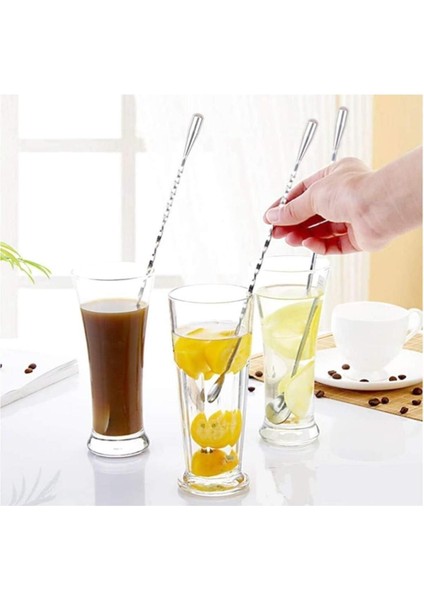 Burgulu Bar Kaşık 40 Cm, Şık ve Kullanışlı Bar Aksesuarı modelleri