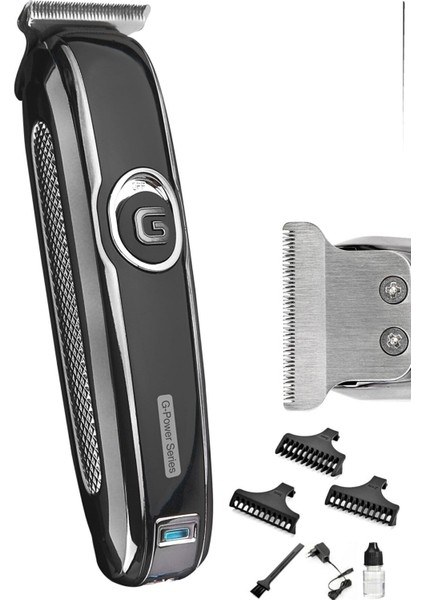 Siyah Şarjlı Çok Fonksiyonlu Tüy ve Sakal Kesme Cihazı