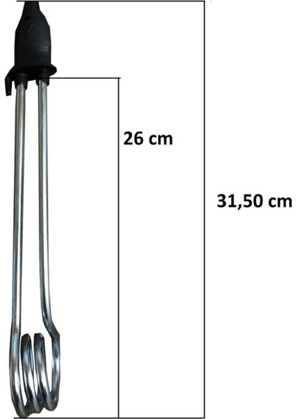 Daldırmalı Kazan Tipi Elektrikli Su Isıtıcı, Gri, Güçlü ve Dayanıklı fiyatları