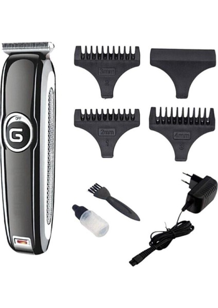 Siyah Güçlü Bıçaklı Turbo Tıraş Makinesi Saç ve Sakal