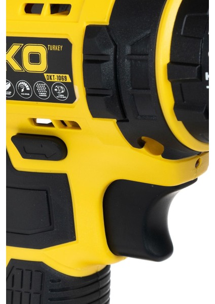 Çift Batarya Metal Dişli Darbeli Şarjlı Matkap Vidalama Seti 58V 8AH + 24 Parça Usta Seti