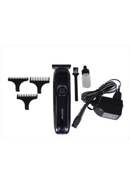 Şarjlı 3 Başlıklı Çok Işlevli Saç ve Sakal Tıraş Makinesi Beyaz