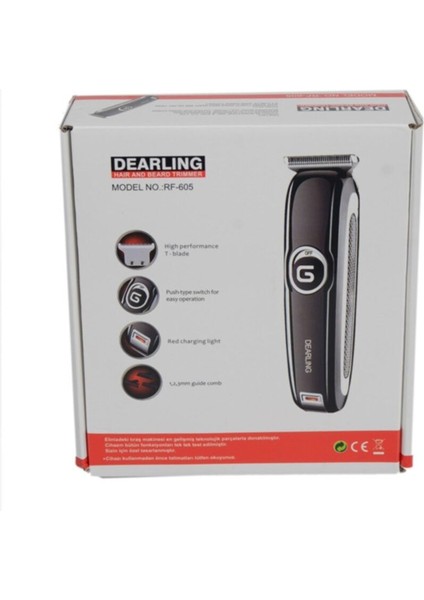 Şarjlı 3 Başlıklı Çok Işlevli Saç ve Sakal Tıraş Makinesi Beyaz modelleri