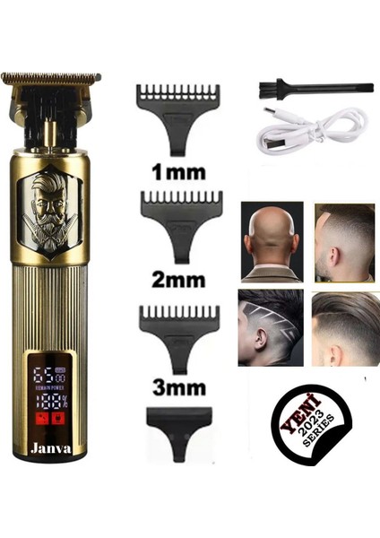 LCD Ekranlı Çok Fonksiyonlu Tıraş ve Epilasyon Makinesi Rahat Kullanım