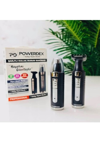 Şarjlı Kulak Burun Temizleme Cihazı Siyah ve Pratik Tasarım