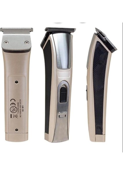Metalik Profesyonel Tıraş Makinesi Saç ve Sakal Kesiminde Üstün Performans