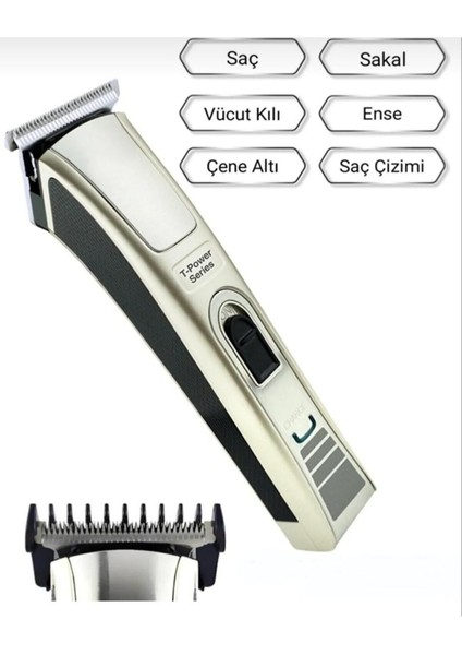 Metalik Profesyonel Tıraş Makinesi Saç ve Sakal Kesiminde Üstün Performans fiyatları