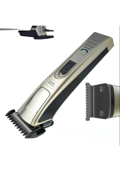 Metalik Profesyonel Tıraş Makinesi Saç ve Sakal Kesiminde Üstün Performans fırsatları