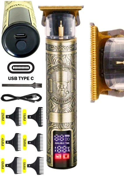 Pratik Tıraş Makinesi Saç ve Sakal Bacak ve Ense Tıraşı Güçlü ve Kullanışlı