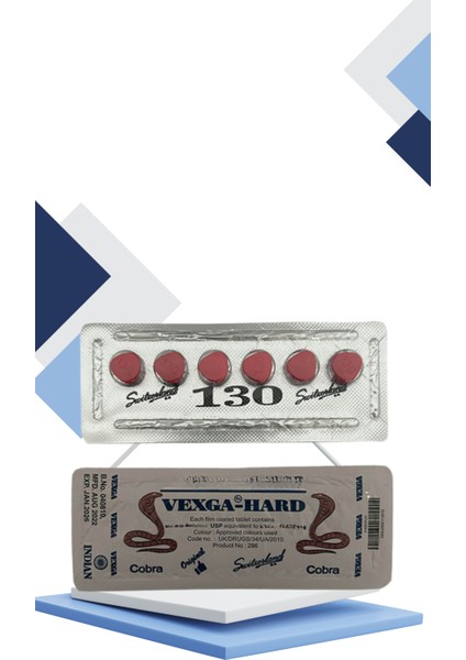 Vega Kırmızı Cobra_hap 130 Mg 6x1 Dizi(Toplam 6 Tablet) Geciktirici8 Sertleştirici8 Cialis8 Viagra8