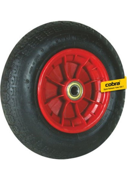 Şişme Plastik Jant Tekerlek, 250-4 Mm, Dayanıklı ve Hafif Kullanım Için Ideal