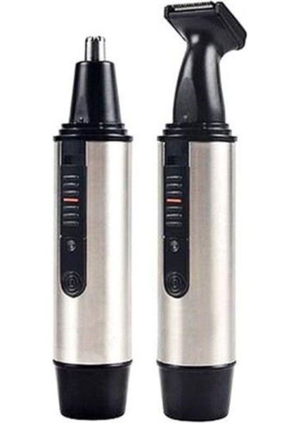 Gelişmiş Şarjlı Burun ve Kulak Tıraş Cihazı 2'li Çok Fonksiyonlu Temizleyici
