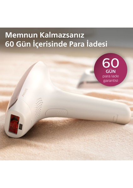 BRI924/00 Lumea Lazer Epilasyon Ipl Tüy Alma Cihazı,çanta ve Yüz Temizleme Cihazı Hediyeli