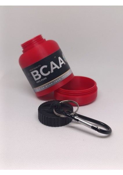 Kırmızı Bcaa Toz Saklama Hunisi – 30G, Pratik ve Şık Tasarım fiyatları