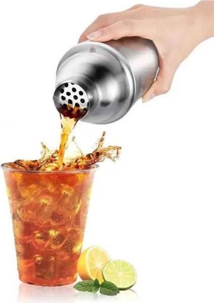 Paslanmaz Çelik Kokteyl ve Meyve Suyu Karıştırıcı, 500 Ml, Şık ve Kullanışlı modelleri