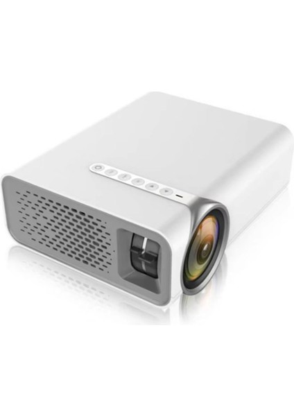 Mini Kablosuz 1080P LED Projeksiyon Cihazı, Çok Renkli, Taşınabilir ve Yüksek Kaliteli