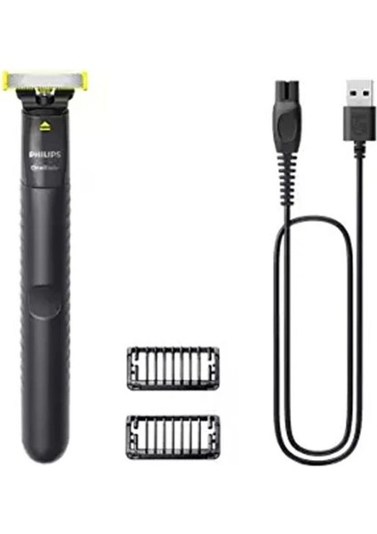 Siyah Oneblade Tıraş Makinesi QP1424/10 fırsatları