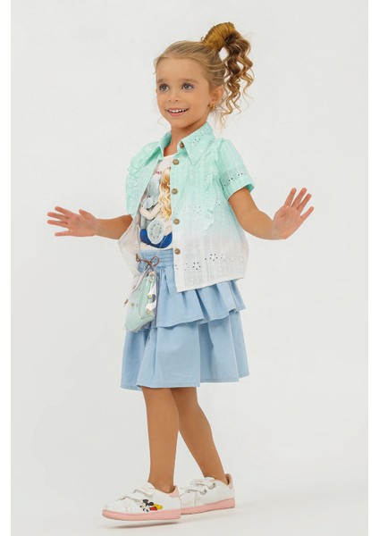 2-6 Yaş Bandırmalı Etekli 3'lü Takım fiyatları