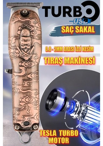 Kablosuz Su Geçirmez Lazer Öncesi Tıraş Makinesi Saç Sakal ve Ense Çizimi indirimleri