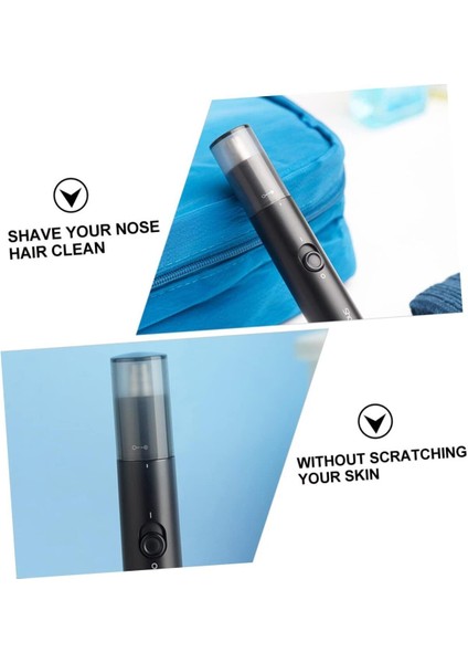 Mini Elektrikli Burun ve Kulak Kılı Temizleme Seti Yıkanabilir ve Çıkarılabilir Uçlar fırsatları