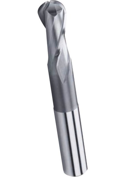10MM 2 Ağız Kısa Küre Parmak Freze Hss, Yüksek Performanslı Kesim Sağlar