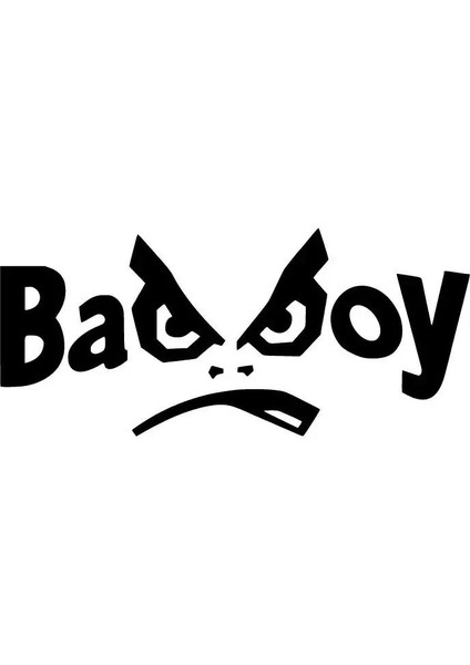 Bad Boy Sticker Oto Motor Laptop Duvar Folyo Sticker 70 x 28 cm fiyatları