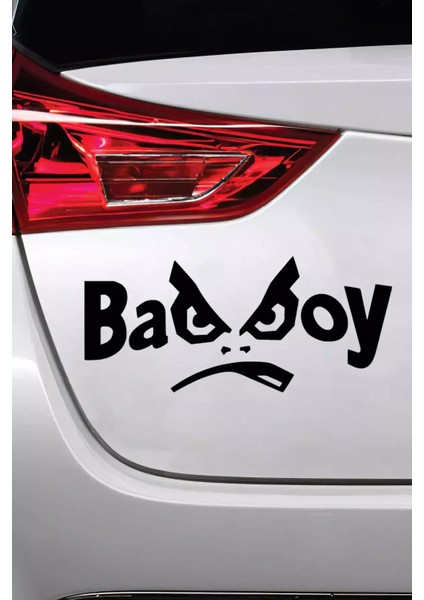 Bad Boy Sticker Oto Motor Laptop Duvar Folyo Sticker 70 x 28 cm modelleri