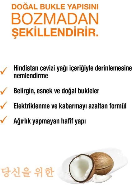 Bukle Belirginleştirici Saç Köpüğü 200 ml Hindistan Cevizi Özlü fiyatları