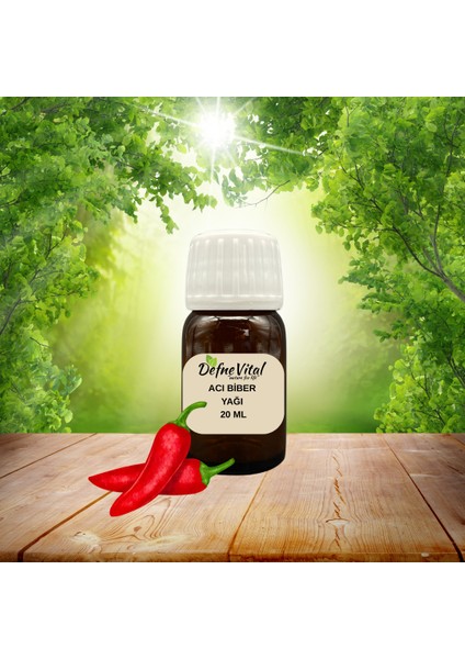 Acıbiber Yağı 20 ml