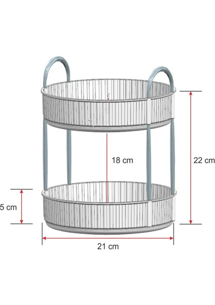Şık Çok Amaçlı Düzenleyici, Makyaj, Takı ve Ev Eşyası İçin Gri Seçenek fiyatları