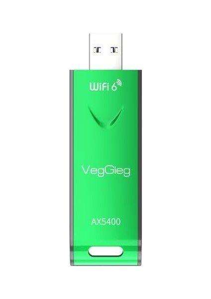 5400 Mbps 2.4ghz/5ghz/6ghz Tri Band Alıcı Verici USB Wifi 6 Adaptör fiyatları